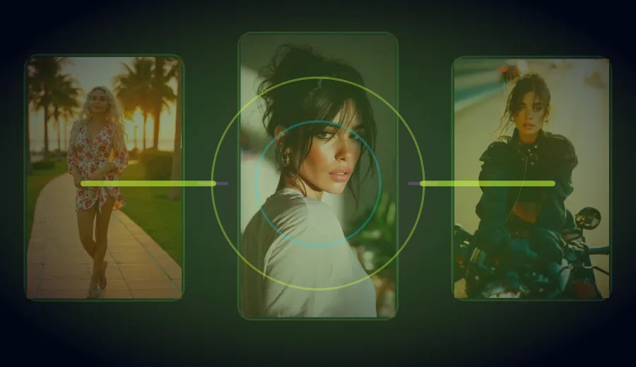 AI companion continuity visual for long-term memory